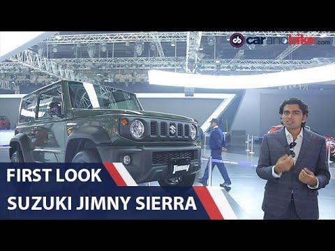 Suzuki Jimny Sierra First Look | Auto Expo 2020 | carandbike
