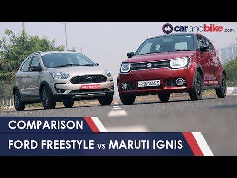 Ford Freestyle VS Maruti Suzuki Ignis: Cross Hatchback Comparison Review | NDTV CarAndBike