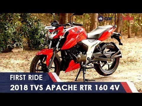 TVS Apache RTR 160 4V First Ride Review | NDTV carandbike