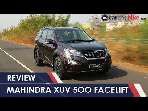 2018 Mahindra XUV500 Facelift Review | NDTV carandbike