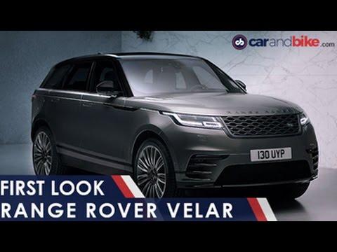 Range Rover Velar First Look - NDTV CarAndBike