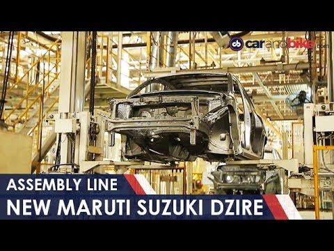 Inside Maruti Suzuki  Manufacturing: New Dzire Production | Maruti Suzuki | carandbike