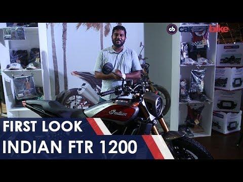 Indian FTR 1200 First Look | NDTV carandbike