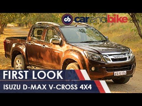 Isuzu D-Max V-Cross 4x4 First Look - NDTV CarAndBike