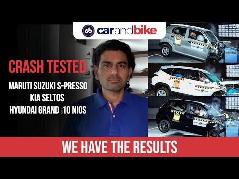 2020 Global NCAP Crash Test Results: Kia Seltos, Maruti S-Presso, Hyundai Grand i10 Nios Tested