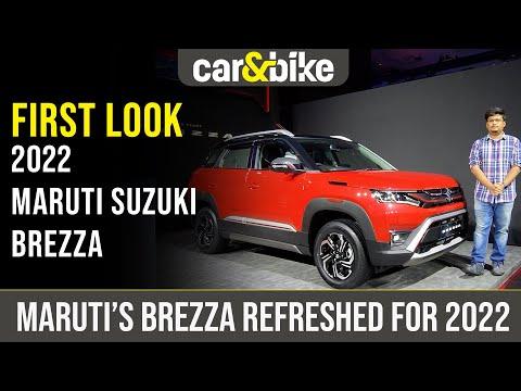 First Look: 2022 Maruti Suzuki Brezza