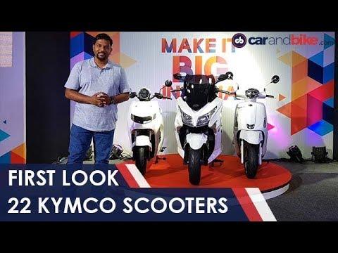 22 Kymco Scooters First Look
