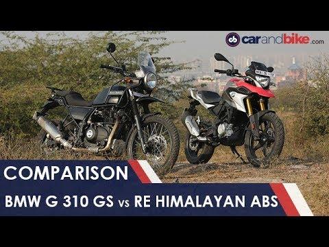 BMW G 310 GS vs ROYAL ENFIELD HIMALAYAN ABS |  Price, Specifications, Features | carandbike