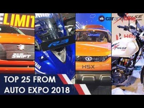 Top 25 Cars And Bikes From The #AutoExpo2018 | NDTV carandbike