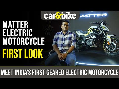 Matter Electric Motorcycle First Look