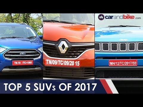Top 5 SUVs Of 2017 | NDTV carandbike