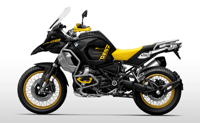 BMW R 1250 GS Adventure Eye-catching black and yellow