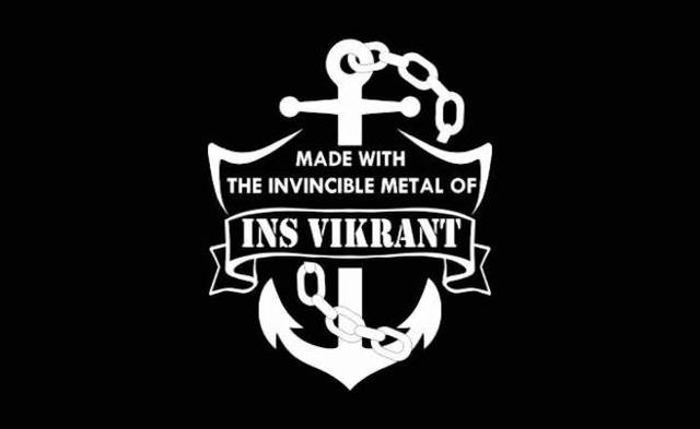 Ins Vikrant Emblem On The Fuel Tank Lid