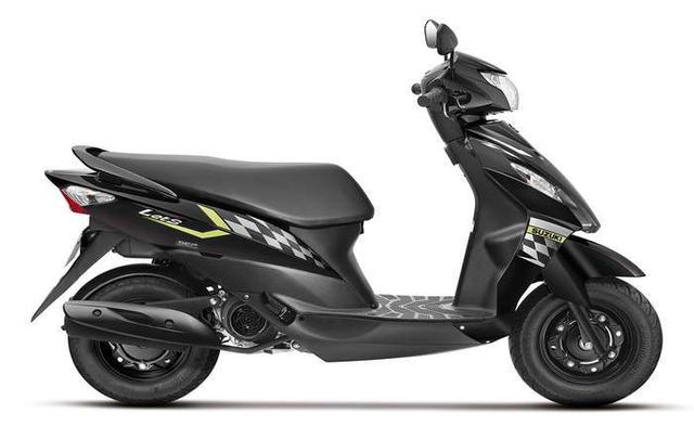 Suzuki Lets Scooter Side Black