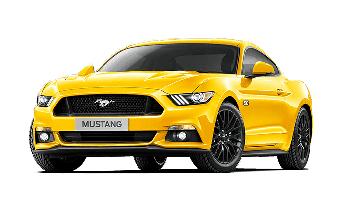 Ford Mustang Yellow Tricoat