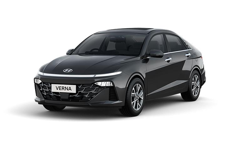 New Hyundai Verna Titan Grey