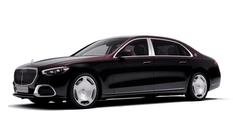 Mercedes-Maybach S-Class Obsidian Black / Rubellite Red