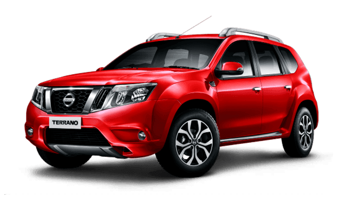 Nissan Terrano Fire Red
