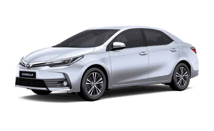 Toyota Corolla Altis Silver Mica Metallic