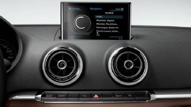 Audi A3 Cabriolet Multi Media Info System
