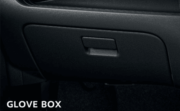 Lower Glove Box with Lid