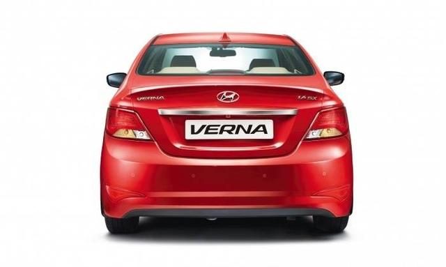 Hyundai Fluidic Verna Rear View