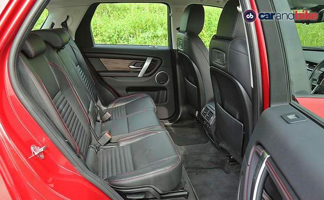 Land Rover Discovery Sport Rear Seating Space
