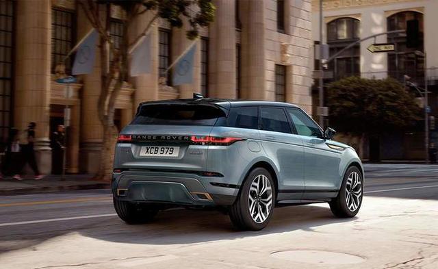 Land Rover Evoque Rear Side View