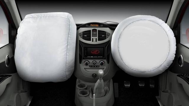 Mahindra Nuvosport Dashboard With Airbags