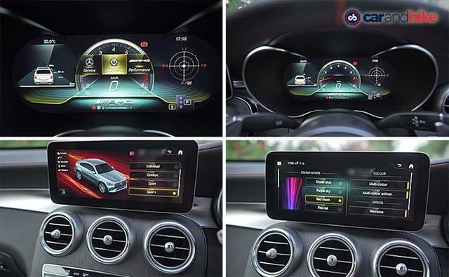 Mercedes Amg Glc 43 Coupe Information Display