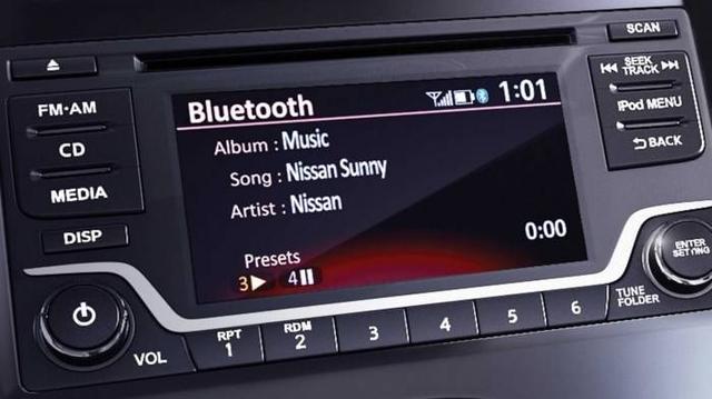 Nissan Sunny Infotainment System