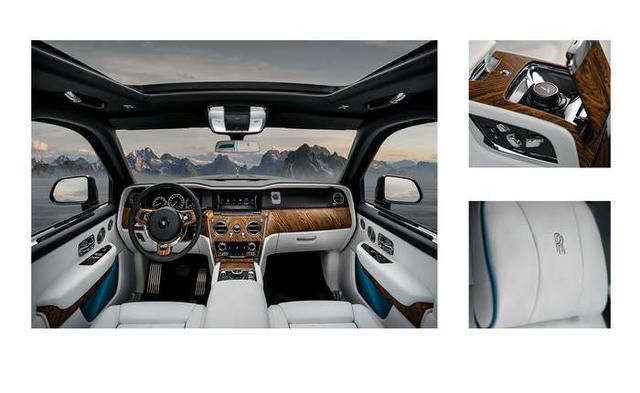 Rolls Royce Cullinan Front Seat View