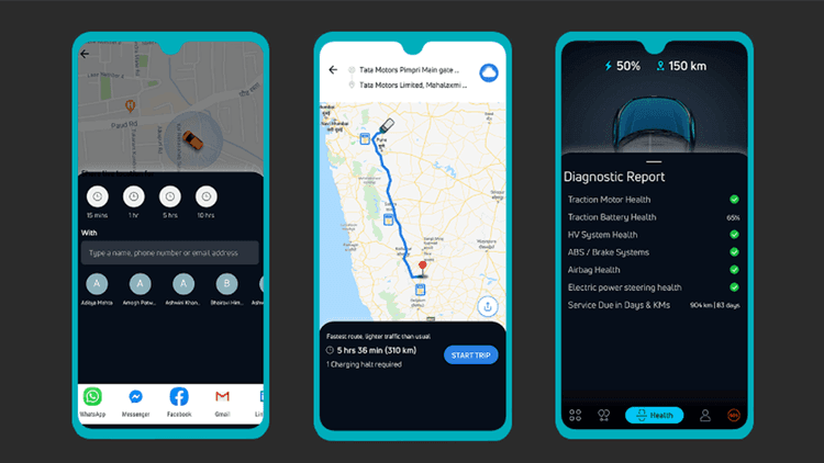 Connected car App