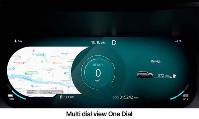 Tata Nexon Ev Multi Dial View