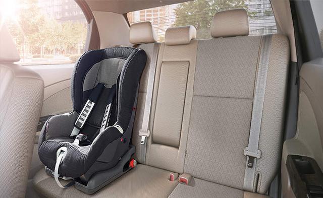 Toyota Etios Isofix Child Seat Locks