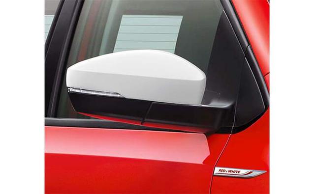 Volkswagen Polo Red And White Edition Side Mirror