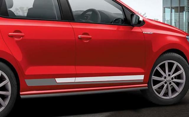 Volkswagen Polo Red And White Edition Side View