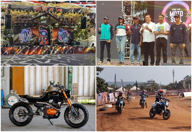 The third edition of the TVS MotoSoul was alongside the India Bike Week in Goa. TVS says the MotoSoul has grown 5 times from the first edition of the motorcycling festival.