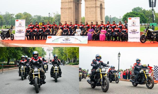  The event commenced at the National War Memorial in New Delhi