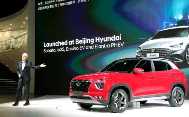 n a surprising reveal at the 2019 Shanghai Motor Show in China, Hyundai has unveiled the second generation ix25 SUV, or what we better know in India as the Creta compact SUV. The current generation  Hyundai Creta and the Hyundai ix25 share the same underpinnings, and you can expect the same with the new generation version too, including the design, features and possibly powertrain. The new ix25 gets new design elements shared with the new Sonata and the new Santa Fe and Palisade as well. The styling is bolder than the current model and looks more compact as well.