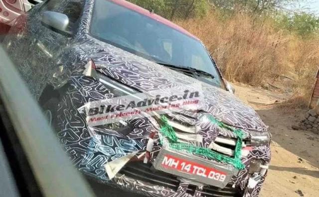 Renault Kwid Facelift Spotted Testing In India