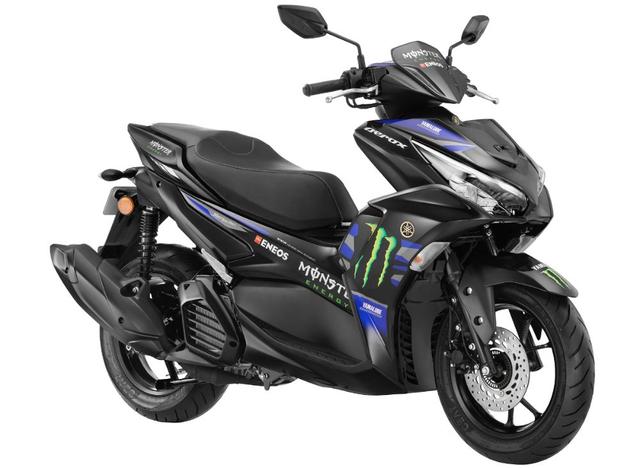 The MotoGP Edition features an all-new paint scheme inspired by the Yamaha Motor Racing Team’s livery