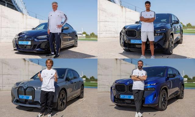 Real Madrid Players To Now Drive Electrifed BMWs 