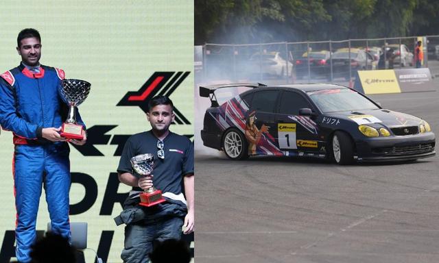 Sekhon's performance with his specially prepared Lexus GS 300 earned him victory in the D1 category with a score of 744 points