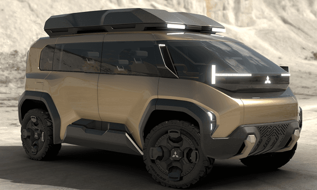 The D:X Concept is an electrified crossover MPV equipped with six captain seats with 2+2+2 configuration