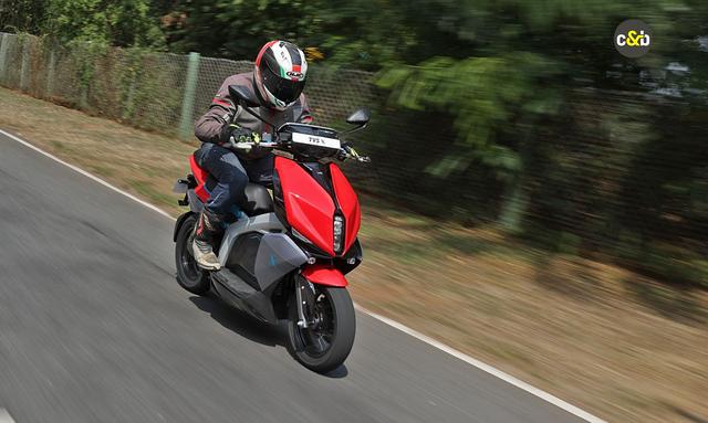 The TVS X is the most expensive electric scooter currently on sale in India. We got a chance to spend some time with it at TVS’ test track in Hosur, Here’s what we have to say about it 