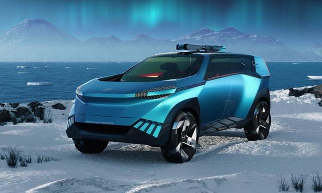 This concept car is the second in a series of advanced EV concepts by the company.