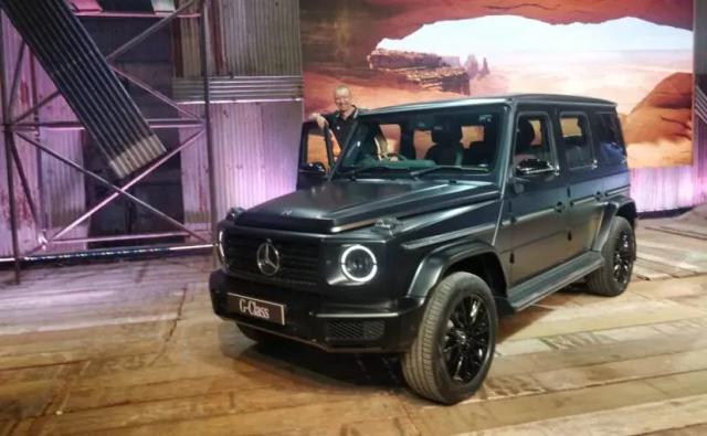 Mercedes-Benz G-Class SUV Launched In India; Priced At Rs. 1.50 Crore
