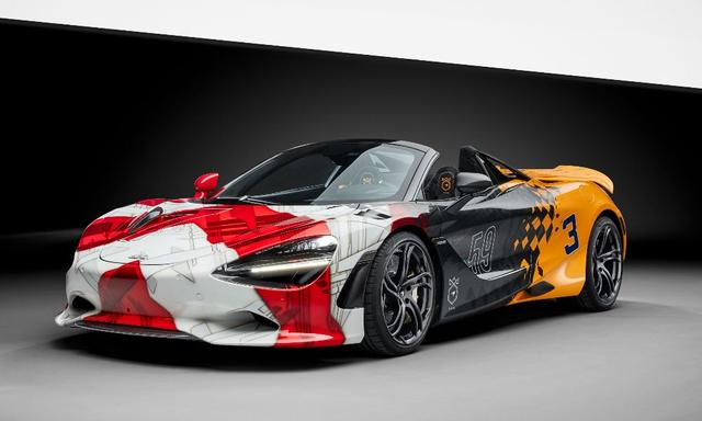 Only six examples of this special edition 750S are being built by McLaren