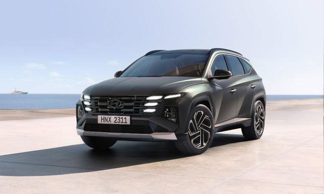 Hyundai has done away with the dual-cowl design of the cabin with the facelifted SUV getting a more conventional dashboard design.